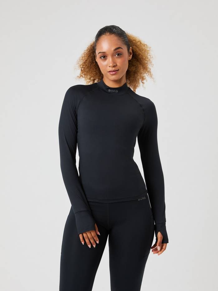 Borg Performance Brushed Mockneck