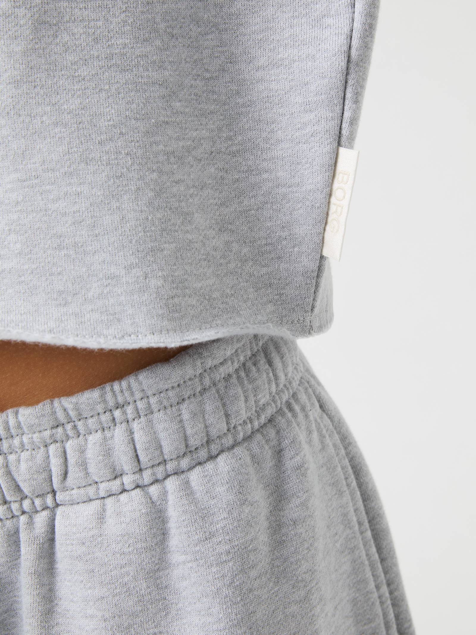 Borg Oversized Cropped Sweatshirt image 6