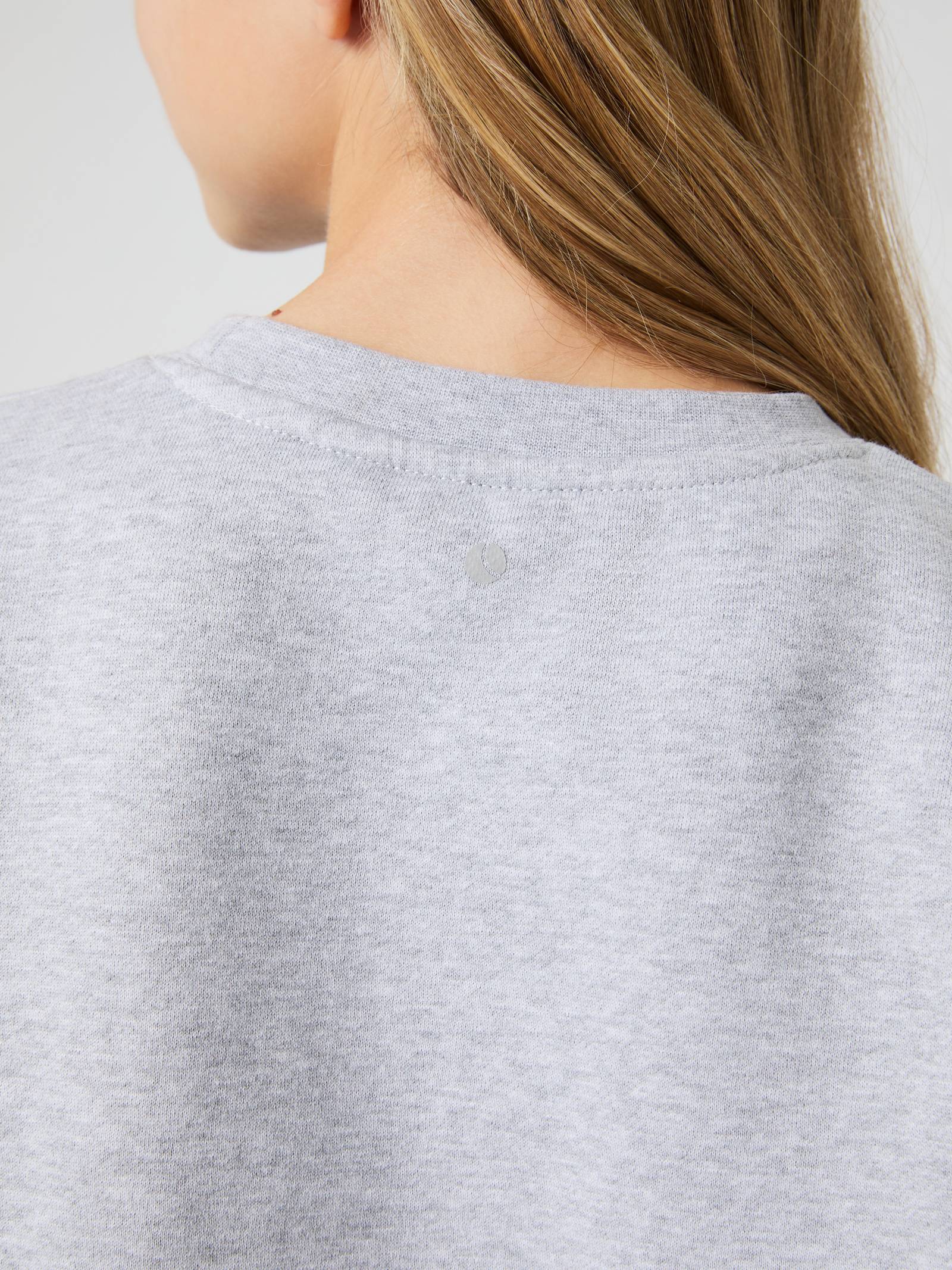 Borg Oversized Cropped Sweatshirt image 4