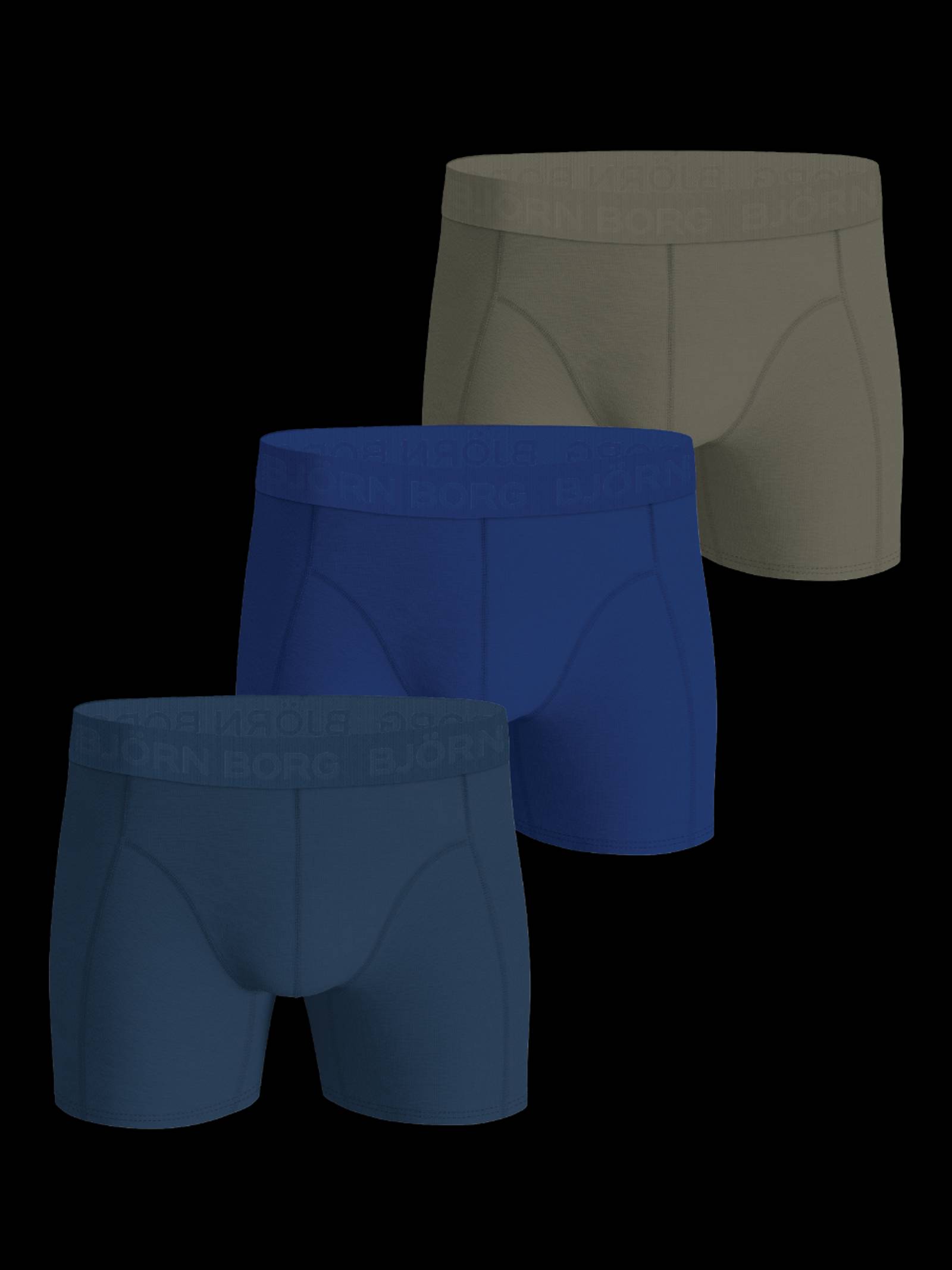 Cotton Stretch Boxers 3-pack image 1