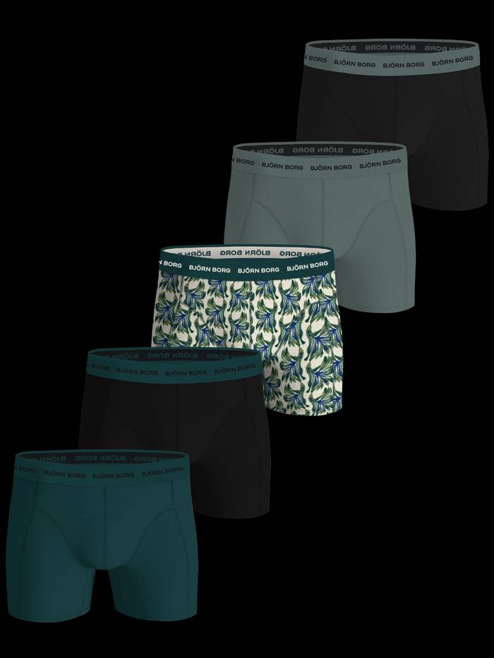 Cotton Stretch Boxers 5-pack