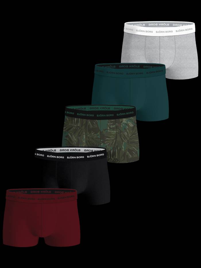 Cotton Stretch Trunks 5-pack