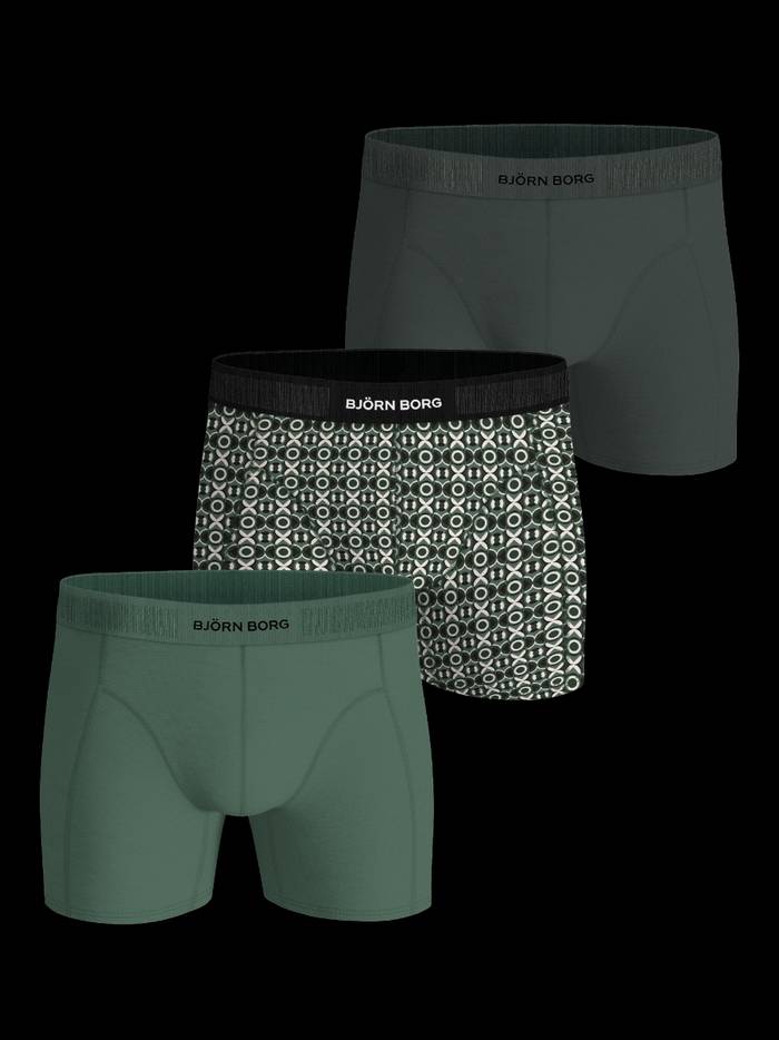 Organic Cotton Stretch Boxers 3-pack