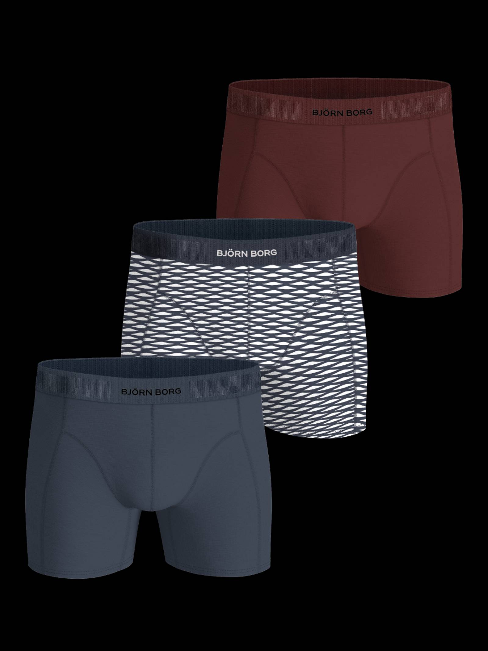 Organic Cotton Stretch Boxers 3-pack image 1