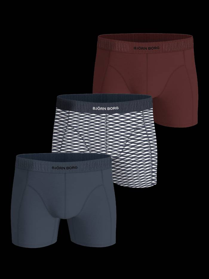 Organic Cotton Stretch Boxers 3-pack