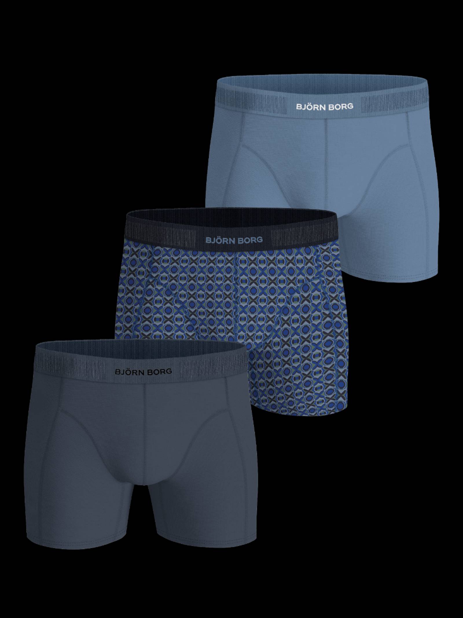 Organic Cotton Stretch Boxers 3-pack image 1