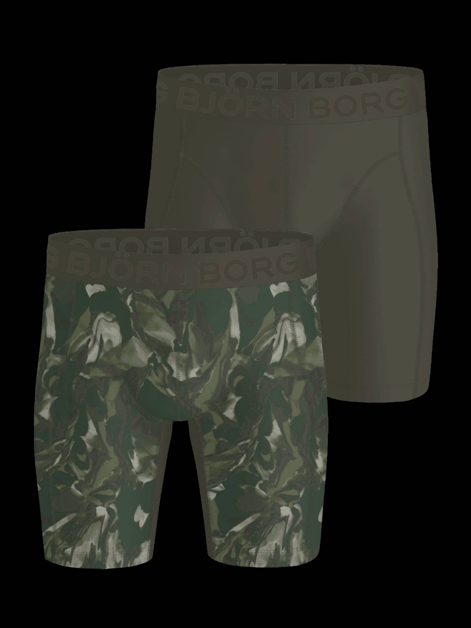 Sports Lightweight Long Leg Boxers 2-pack image 1