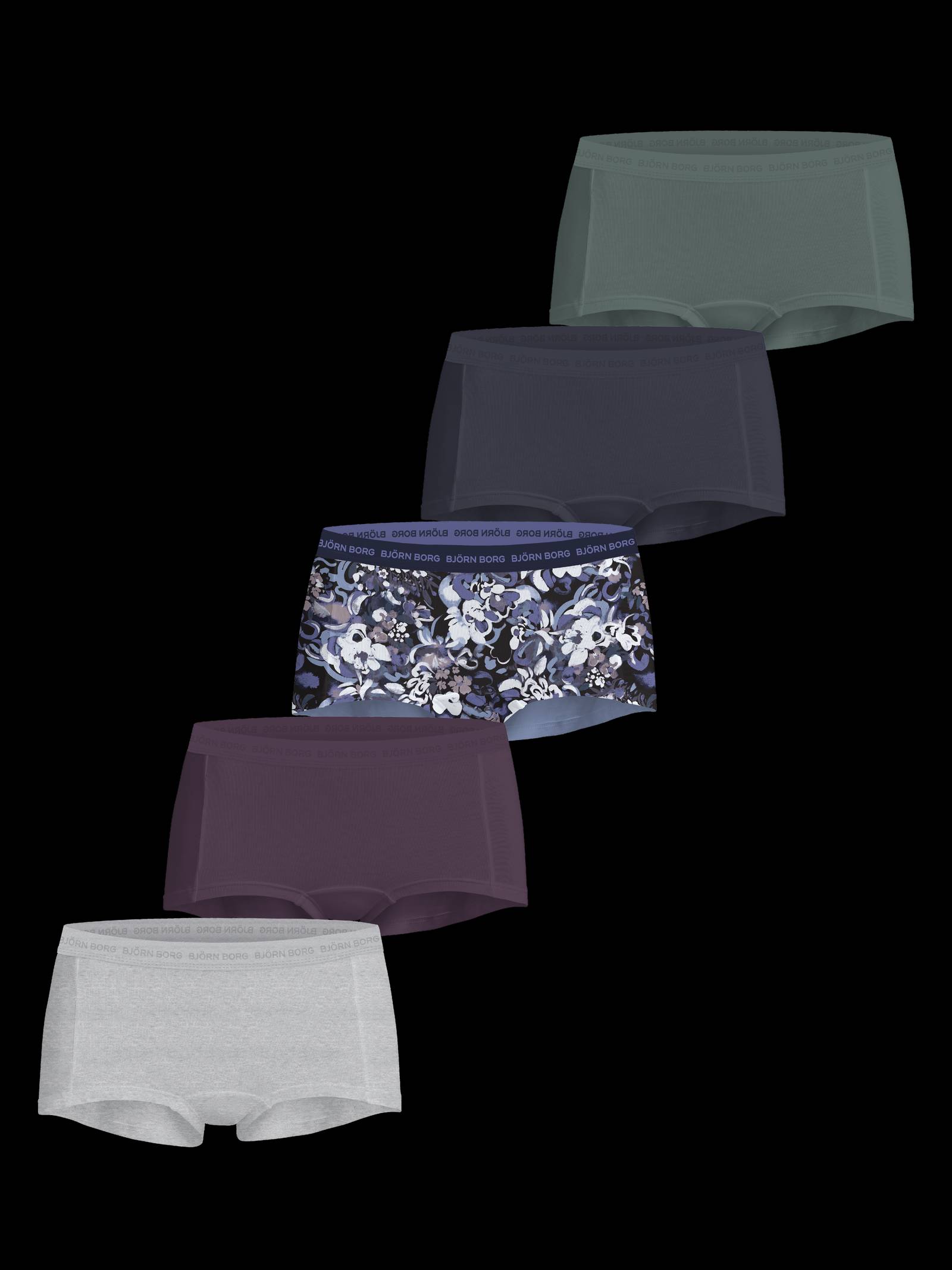 Everyday Cotton Boxers Shorts 5-pack image 1