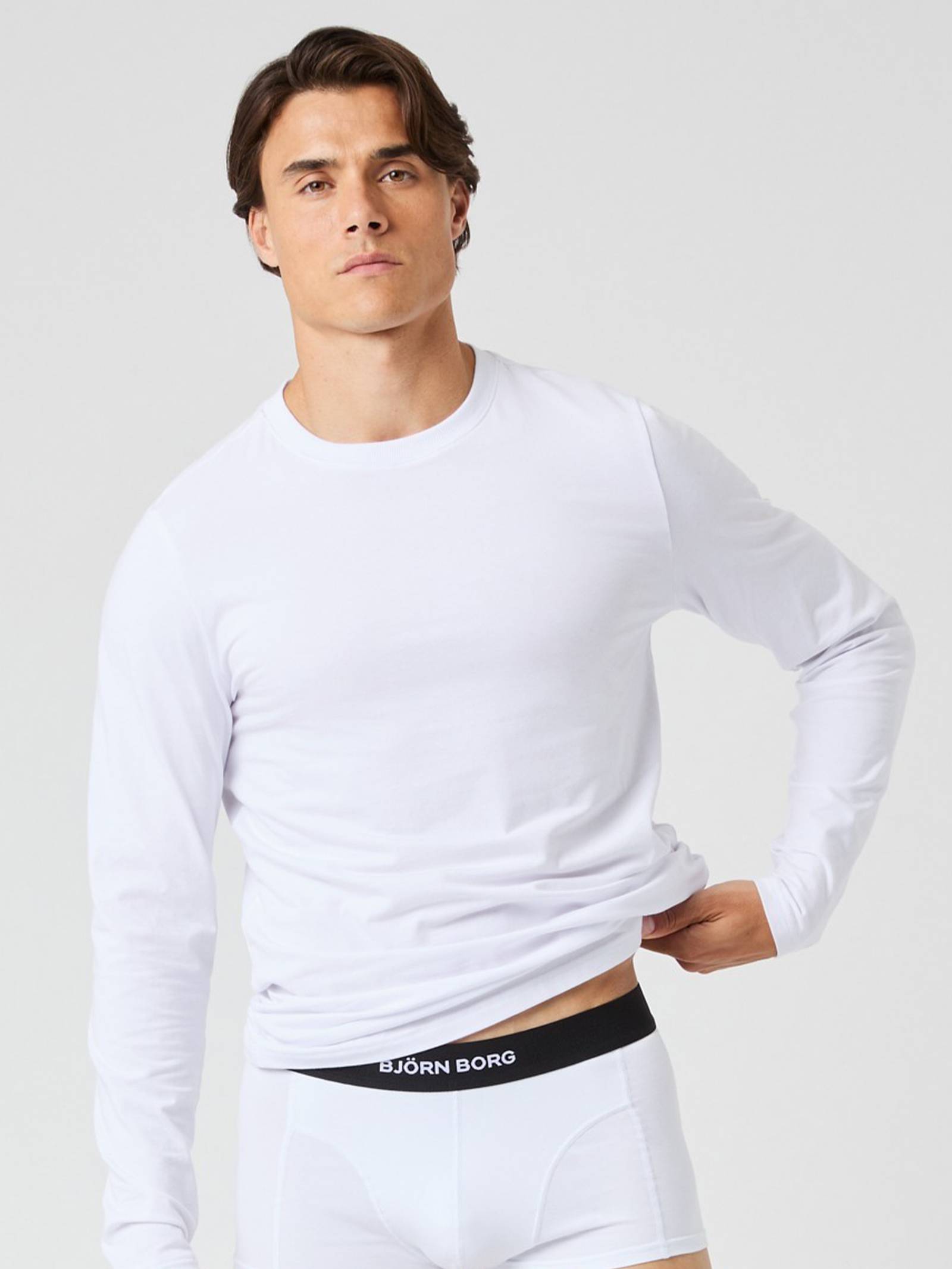 Core Slim Long Sleeve T-Shirt 2-pack image 2