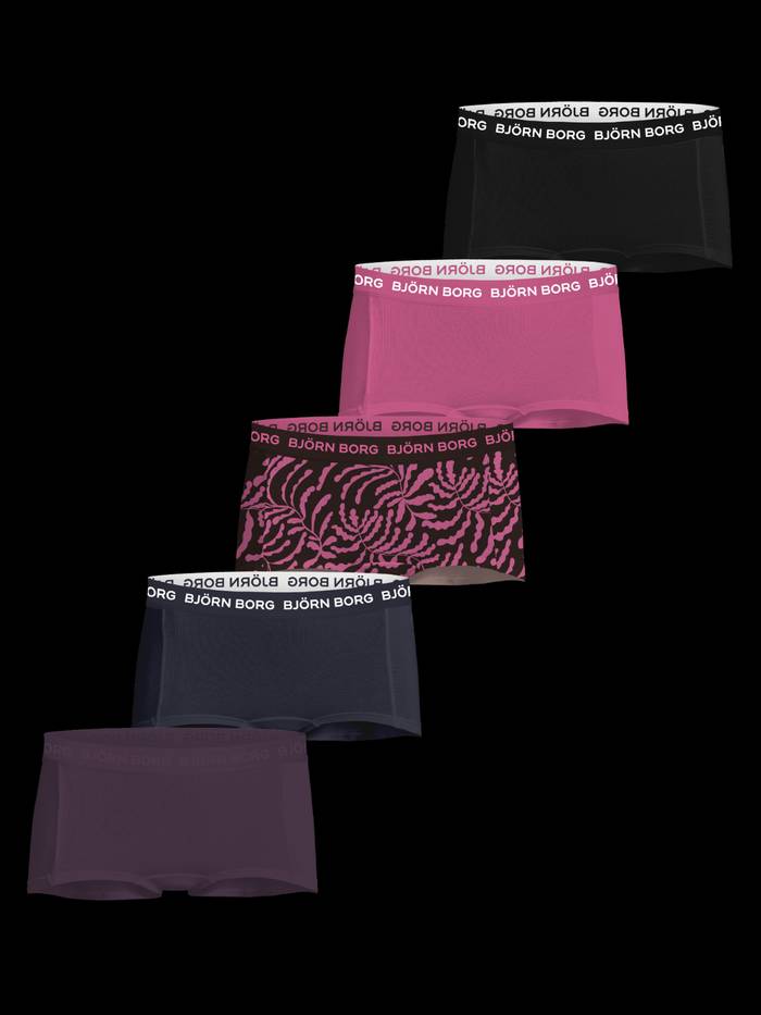 Cotton Stretch Boxers Shorts 5-pack
