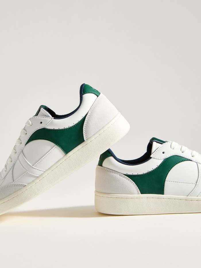 Björn Borg - Men's Court Sneakers White / Green