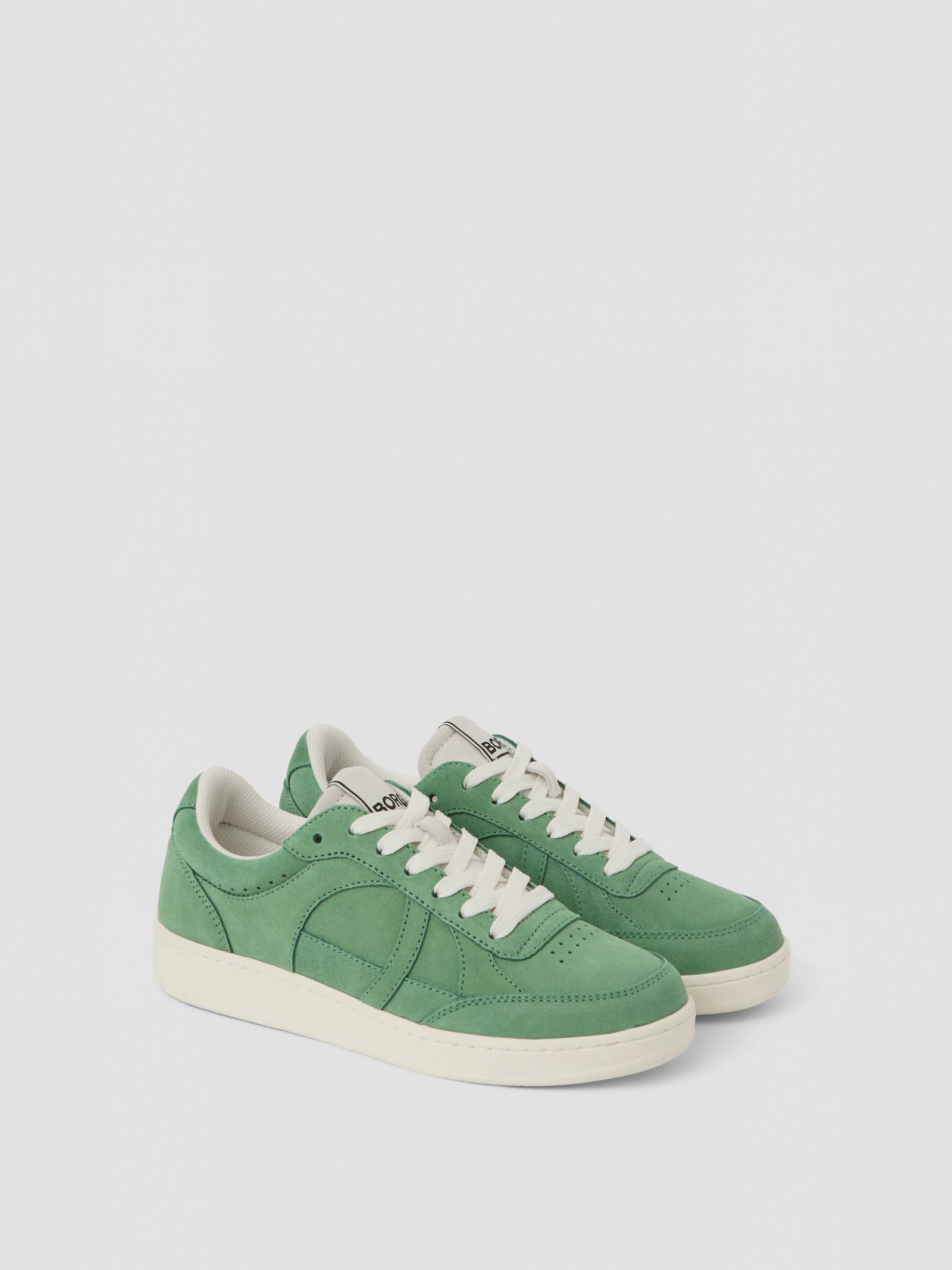 Björn Borg - Women's Court Suede Sneakers  Grün Women - Image 1