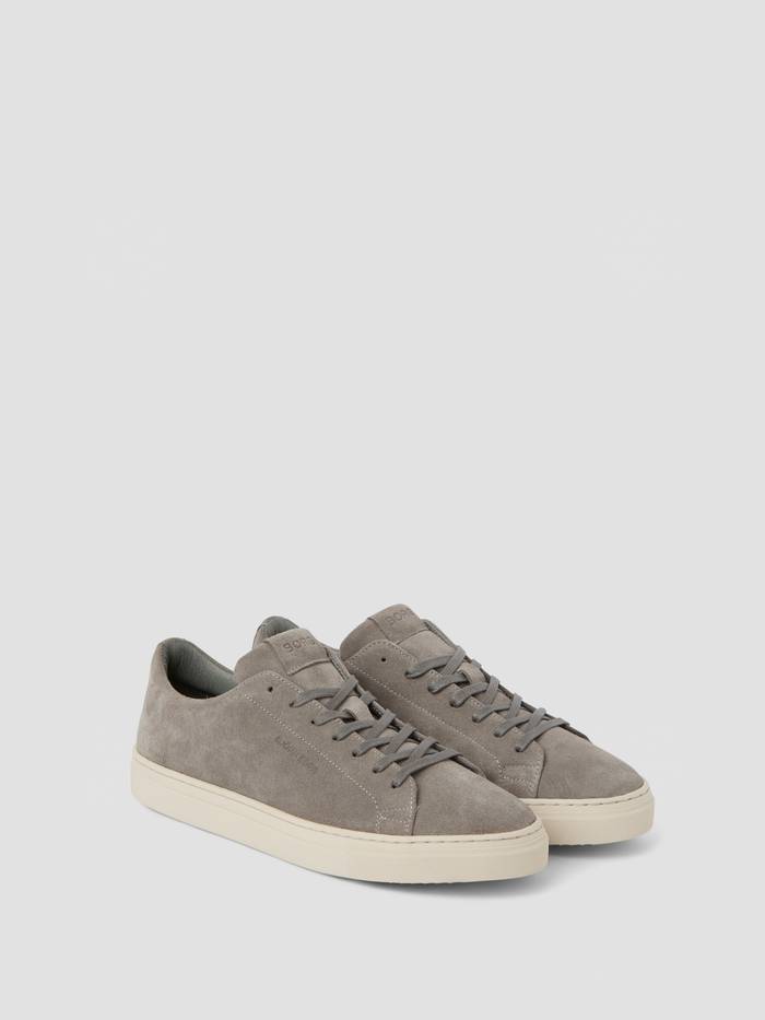 Björn Borg - Men's Classic Suede Sneakers Light Grey