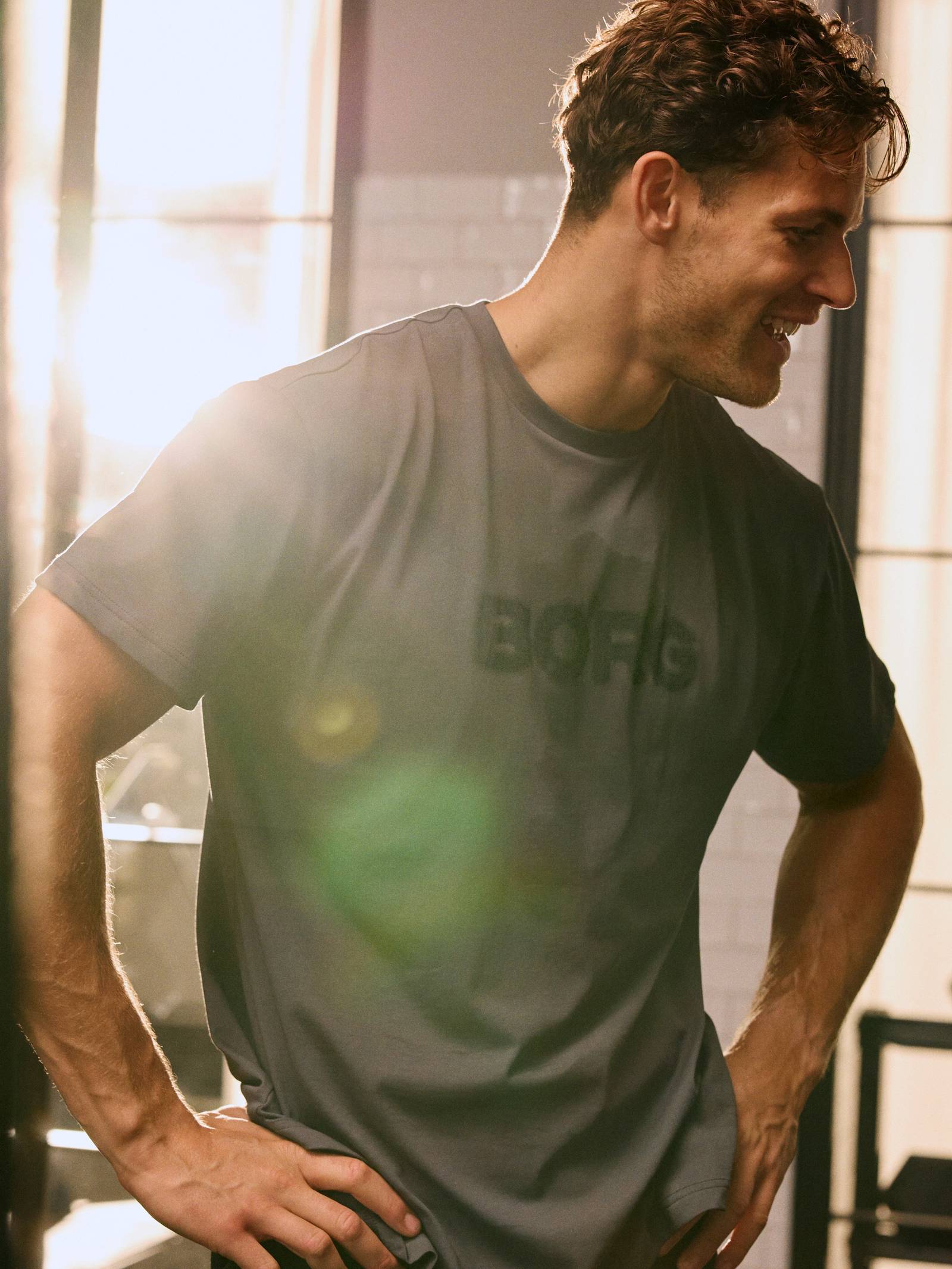 Borg Gym Oversized T-Shirt image 2