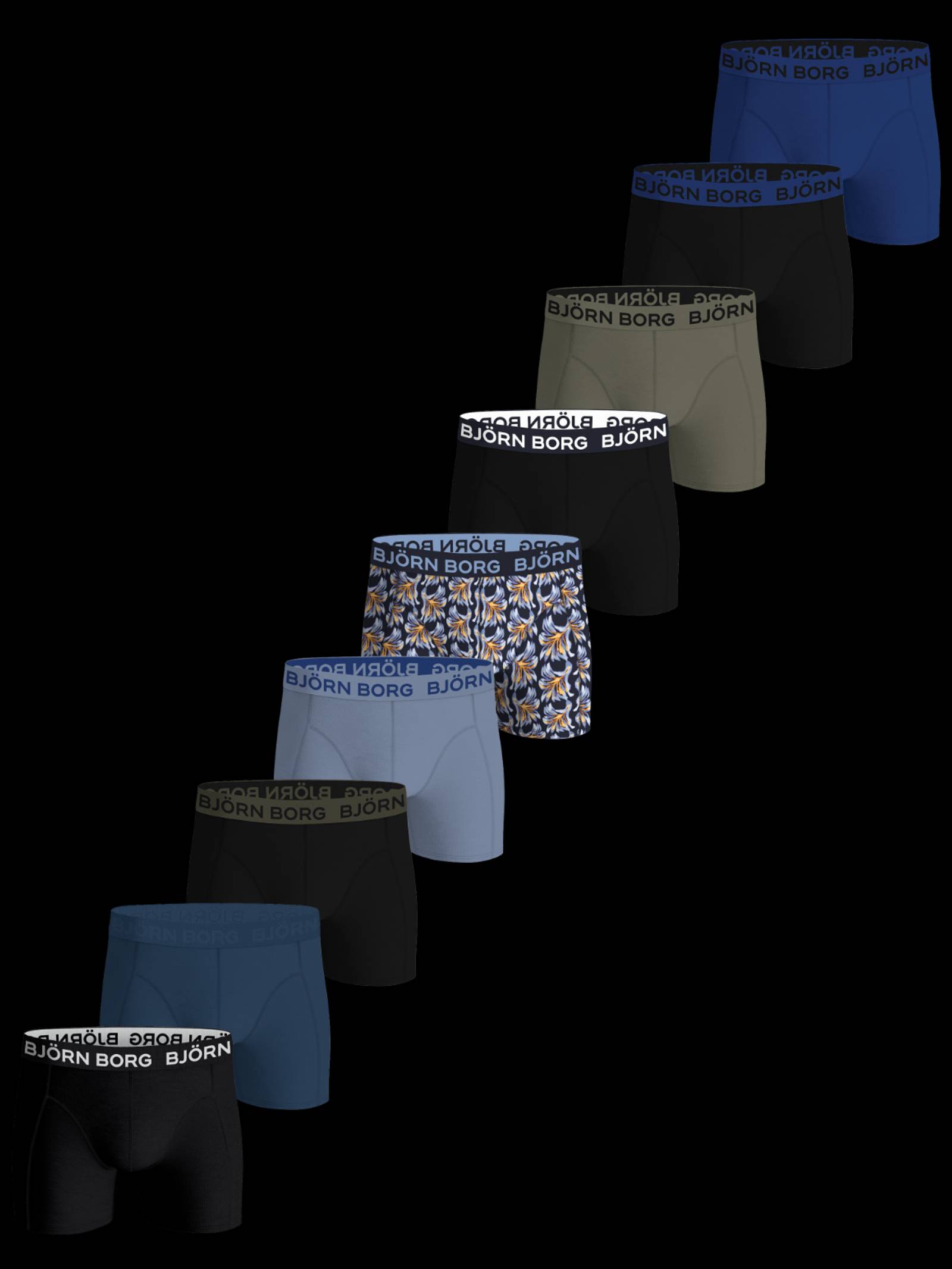 Cotton Stretch Boxers 9-pack image 1