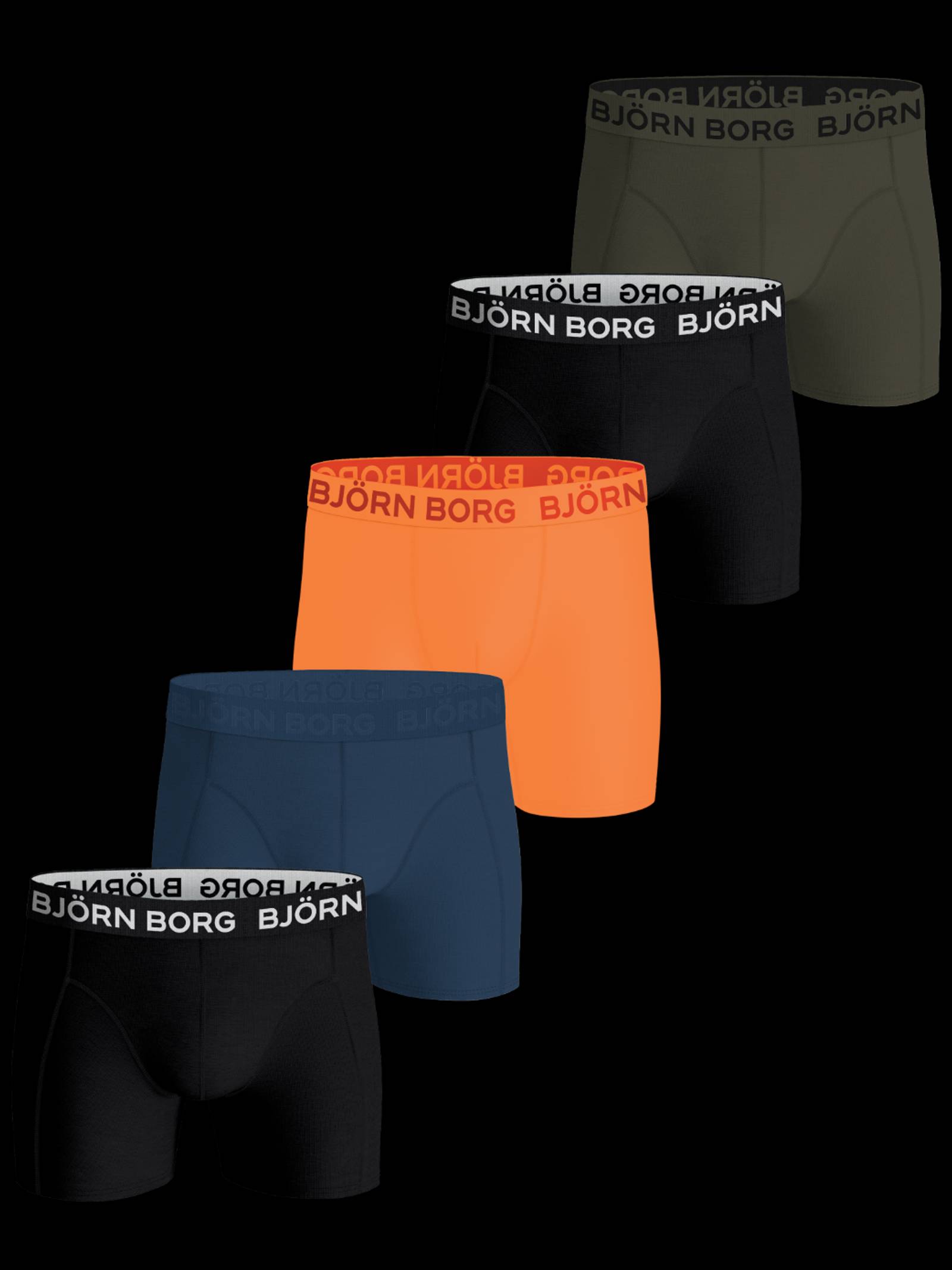 Sports Microfiber Boxers 5-pack image 1