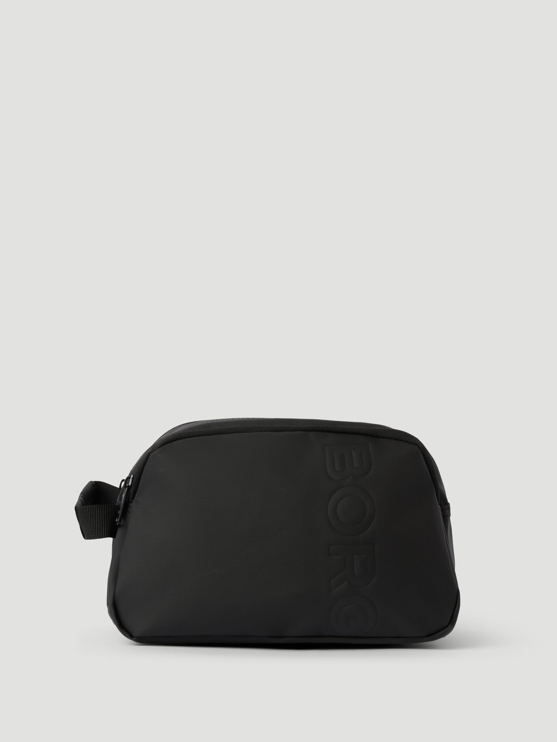 Carbrea Kulturbeutel Für Herren – Kompakte Reisetasche Für Toilettenartikel, 22.6x9.4x15 Cm, Schwarz