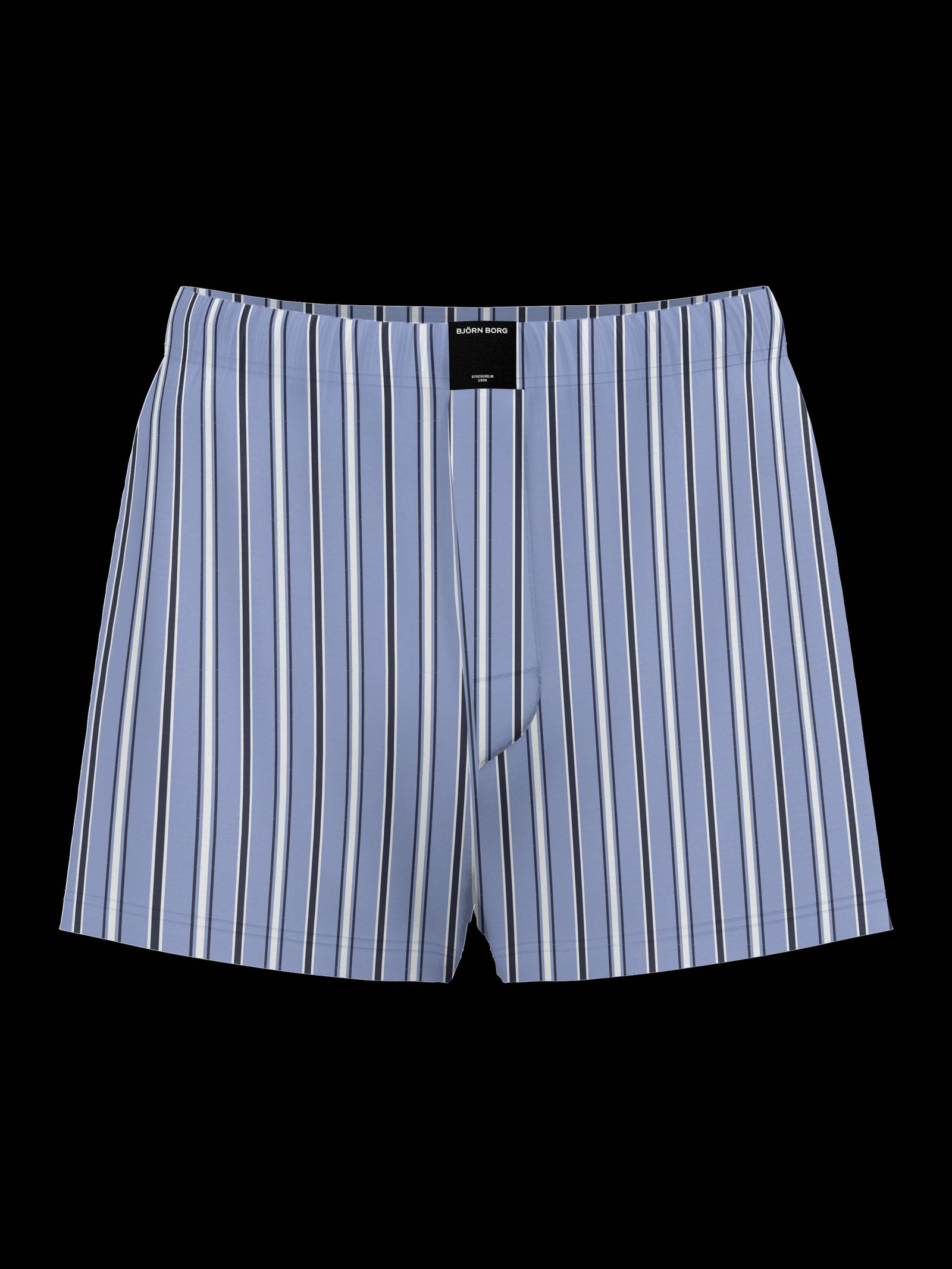 Cotton Stretch Woven Boxers Shorts 2-pack image 2