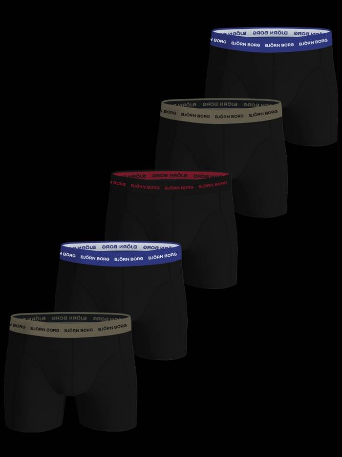 Cotton Stretch Boxers 5-pack