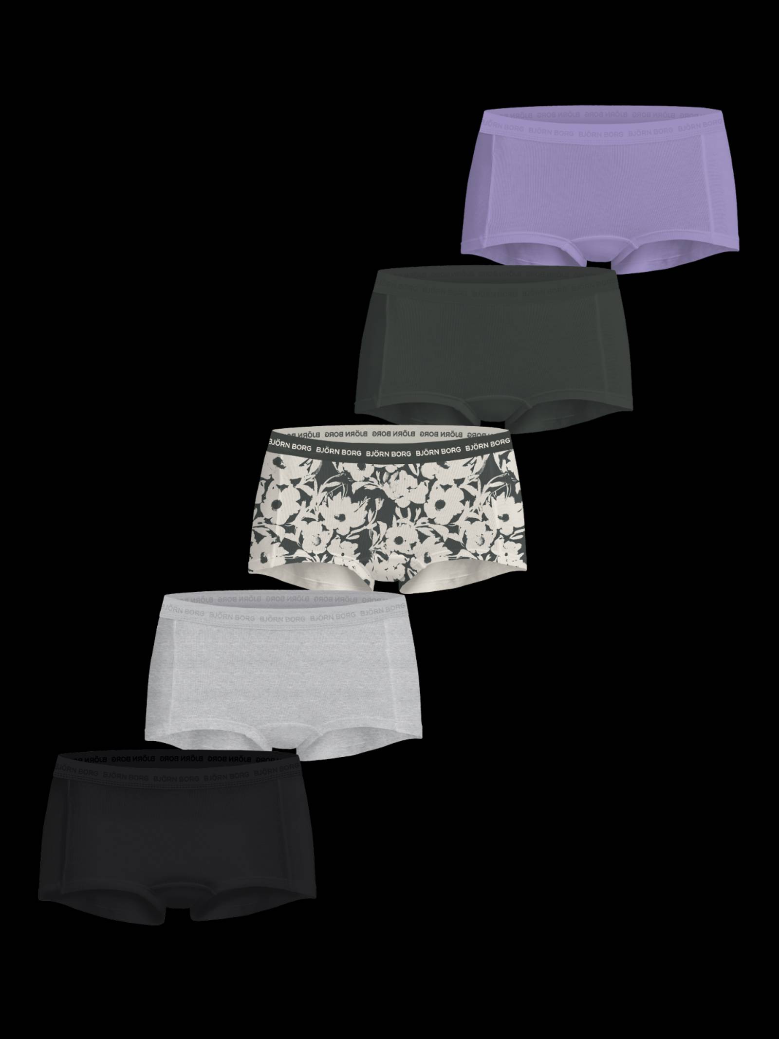 Everyday Cotton Boxers Shorts 5-pack image 1