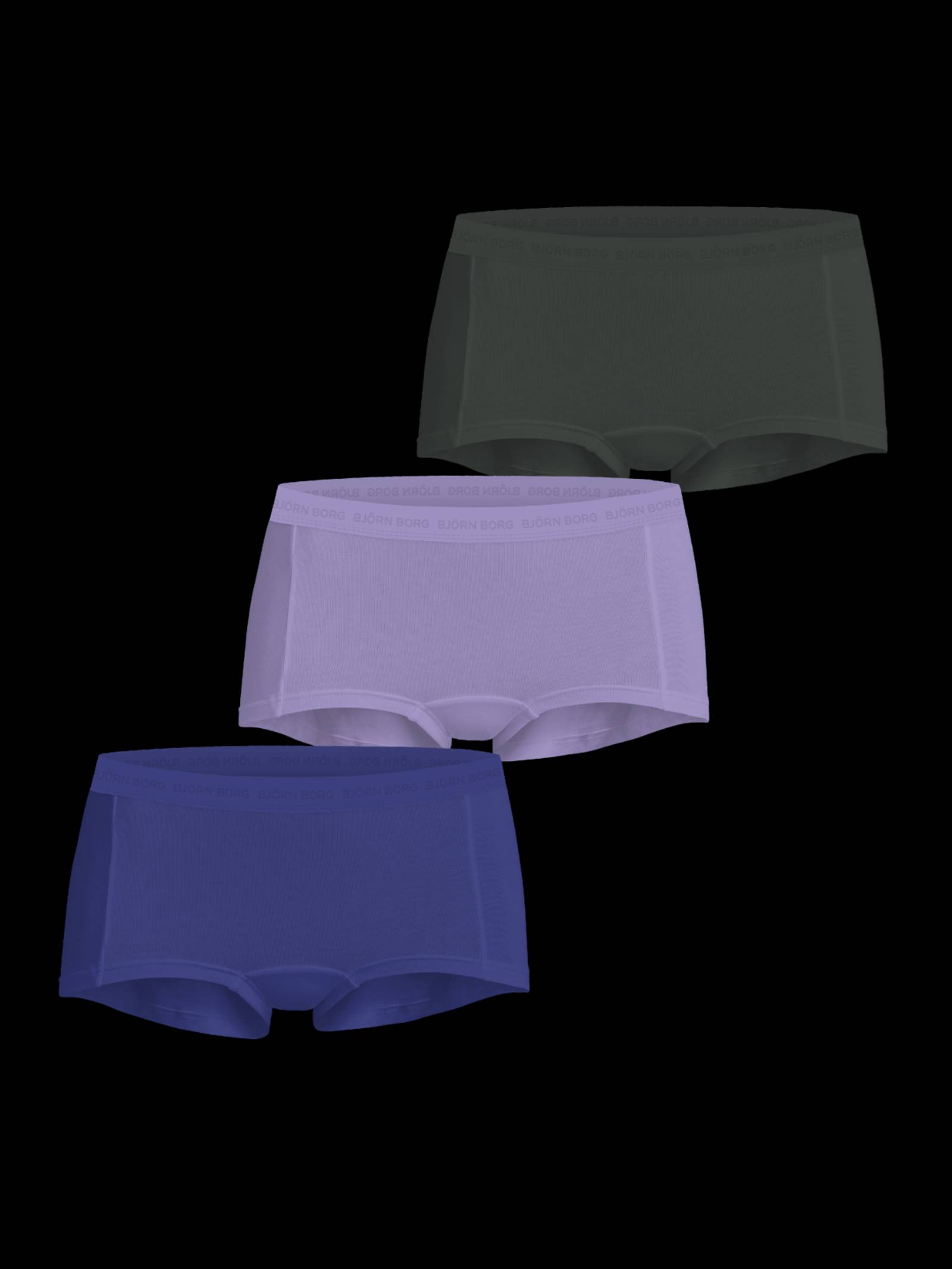 Everyday Cotton Boxers Shorts 3-pack image 1