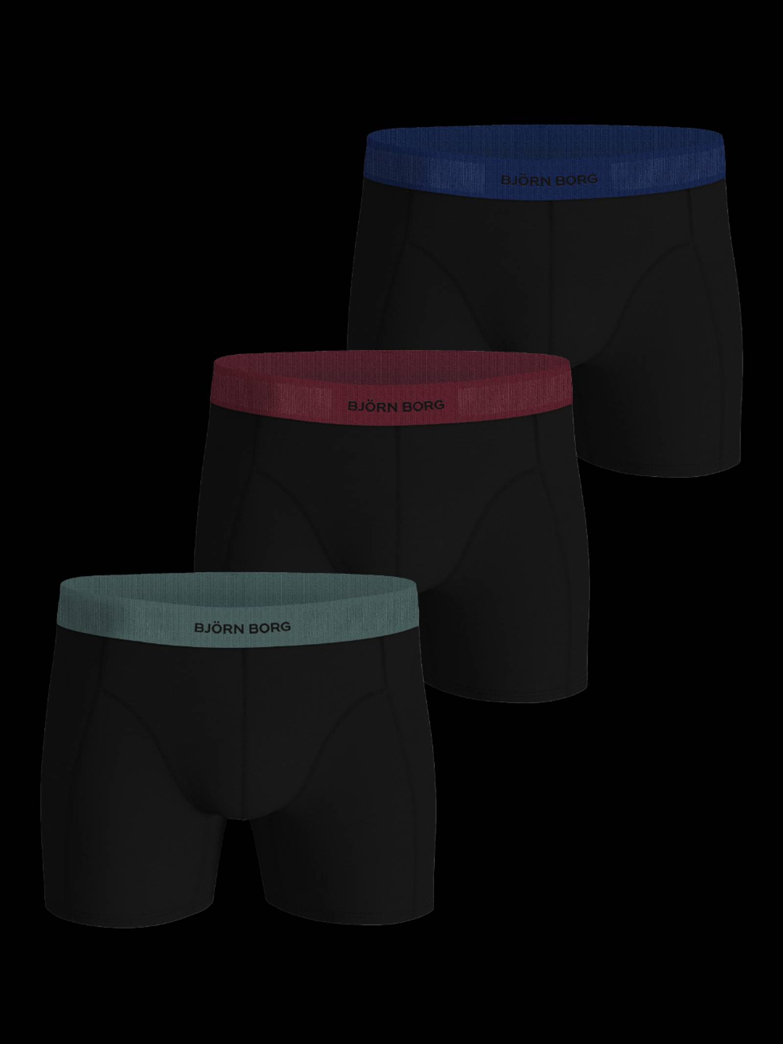 Organic Cotton Stretch Boxers 3-pack image 1