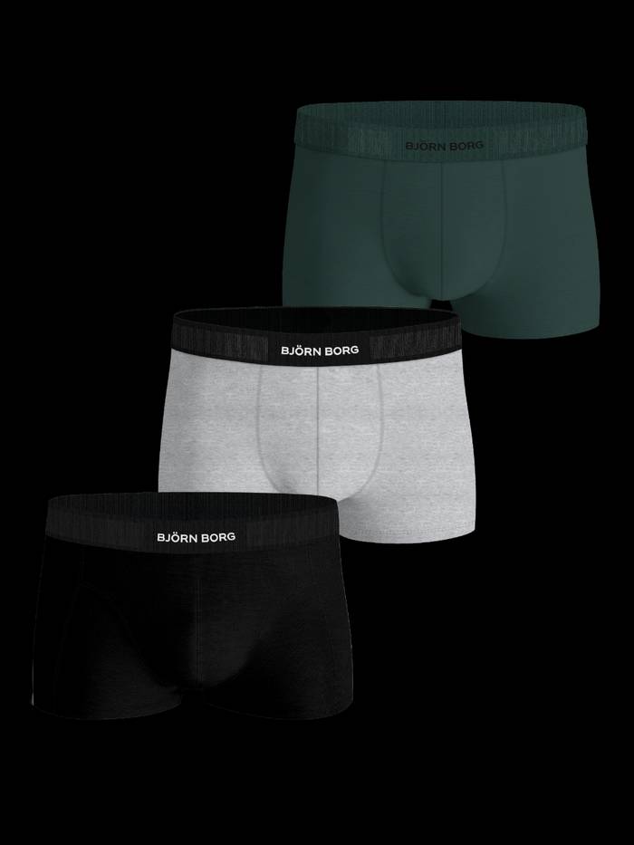 Organic Cotton Stretch Trunks 3-pack