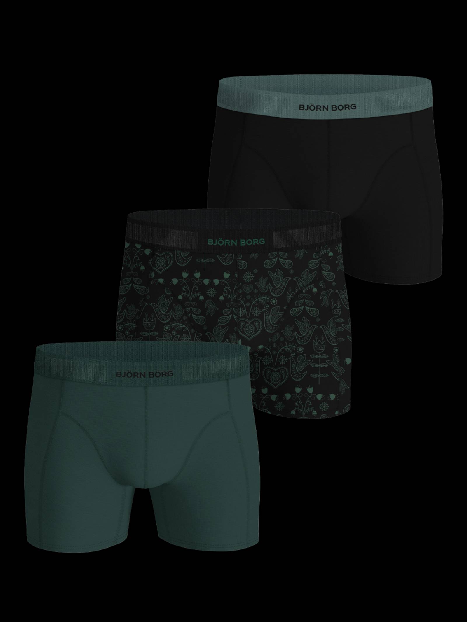 Organic Cotton Stretch Boxers 3-pack image 1