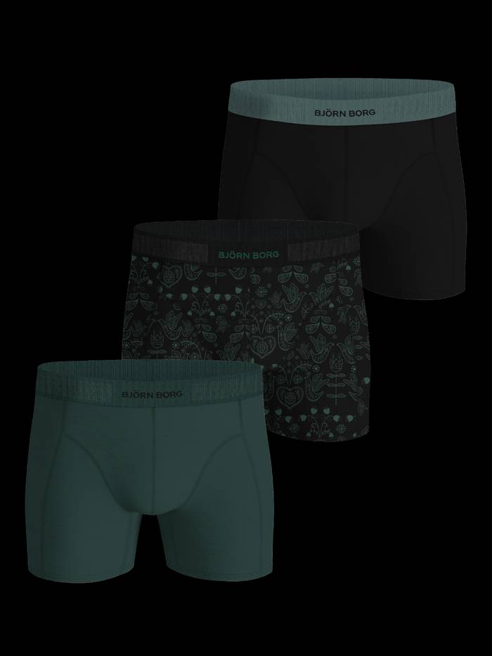 Organic Cotton Stretch Boxers 3-pack