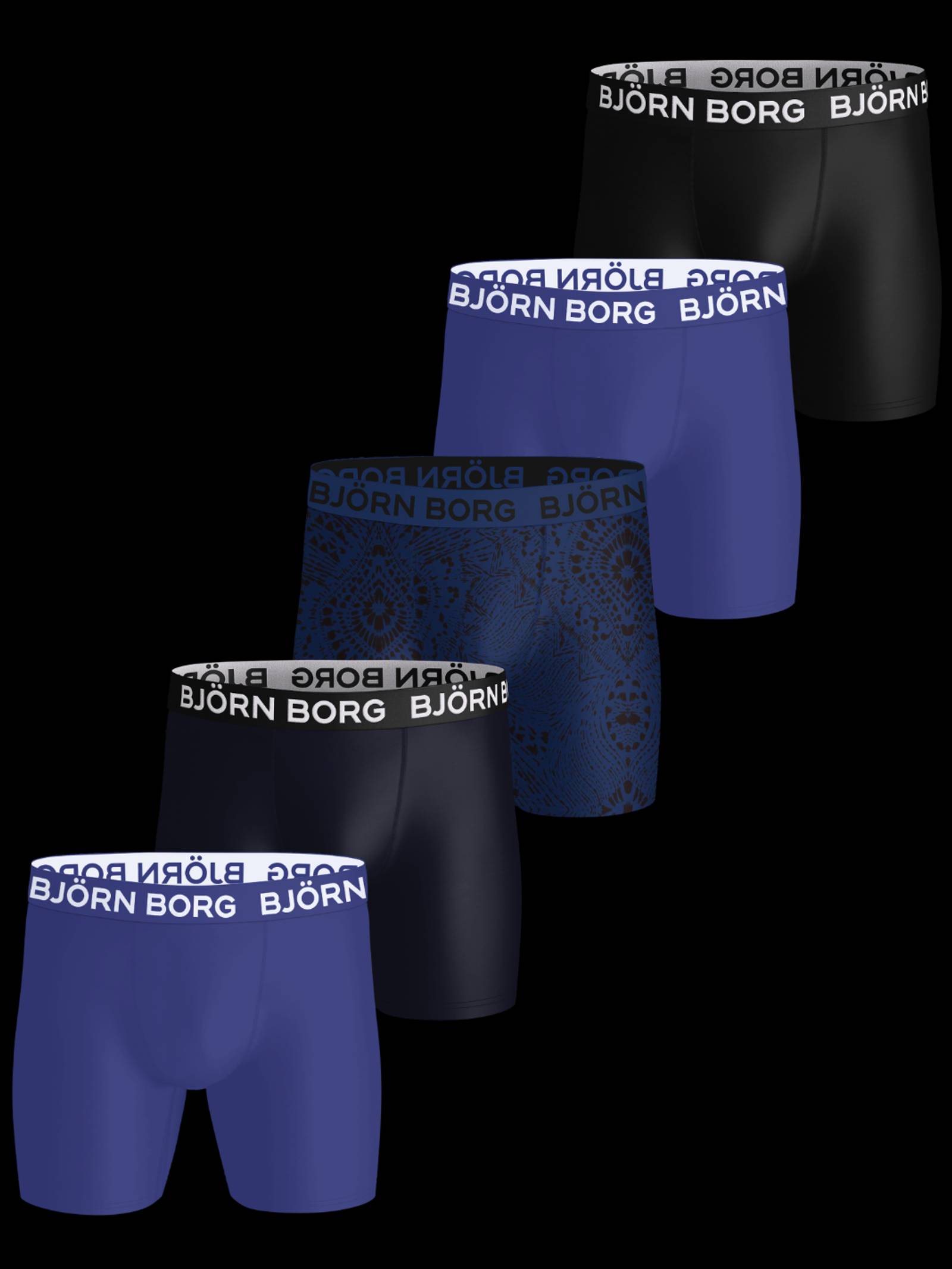 Sports Microfiber Boxers 5-pack image 1