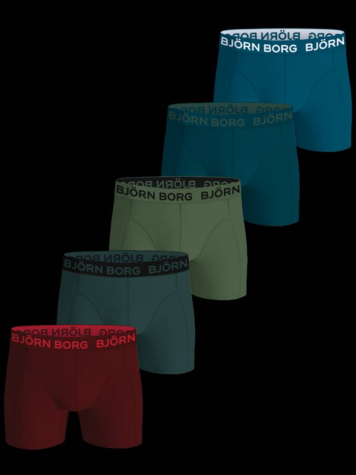 Cotton Stretch Boxers 5-pack