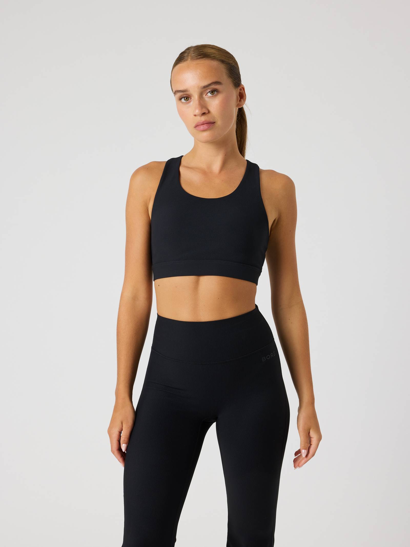 Studio Premium Rib Sports Bra image 2