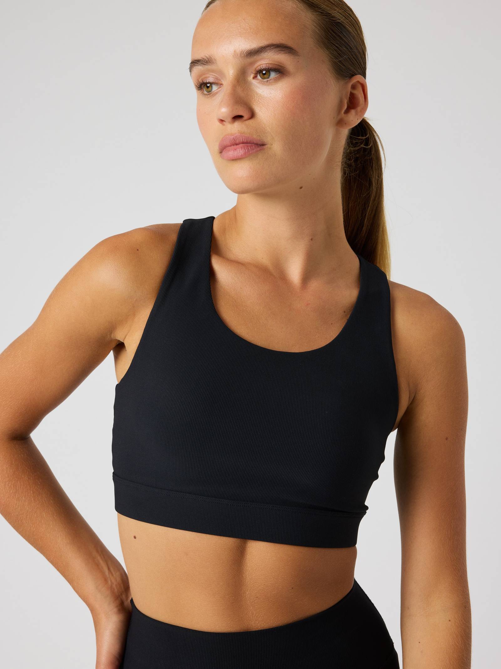 Studio Premium Rib Sports Bra image 6