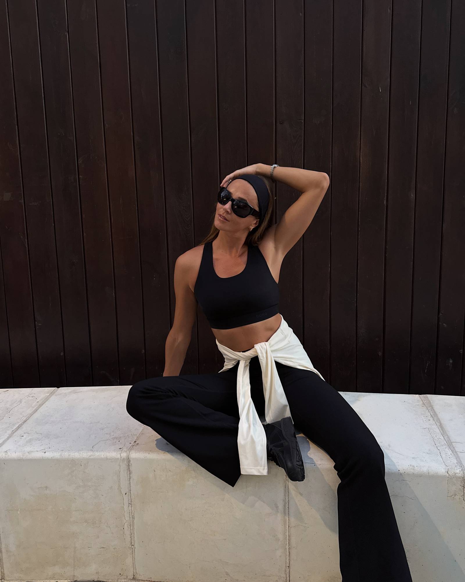 Studio Premium Rib Sports Bra image 1