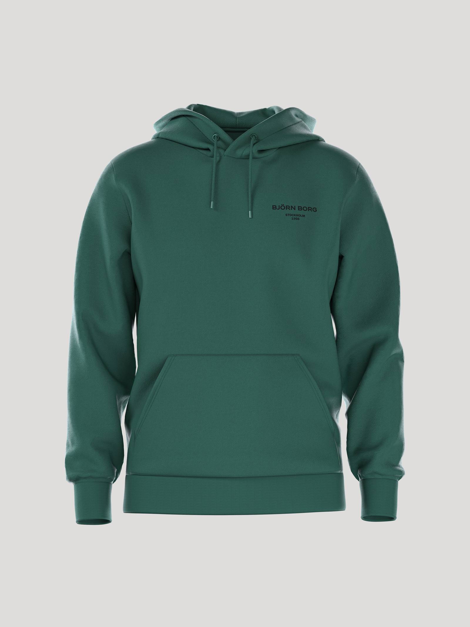 Björn Borg - Borg Essential 1 Hoodie Posy Green Men - Image 1
