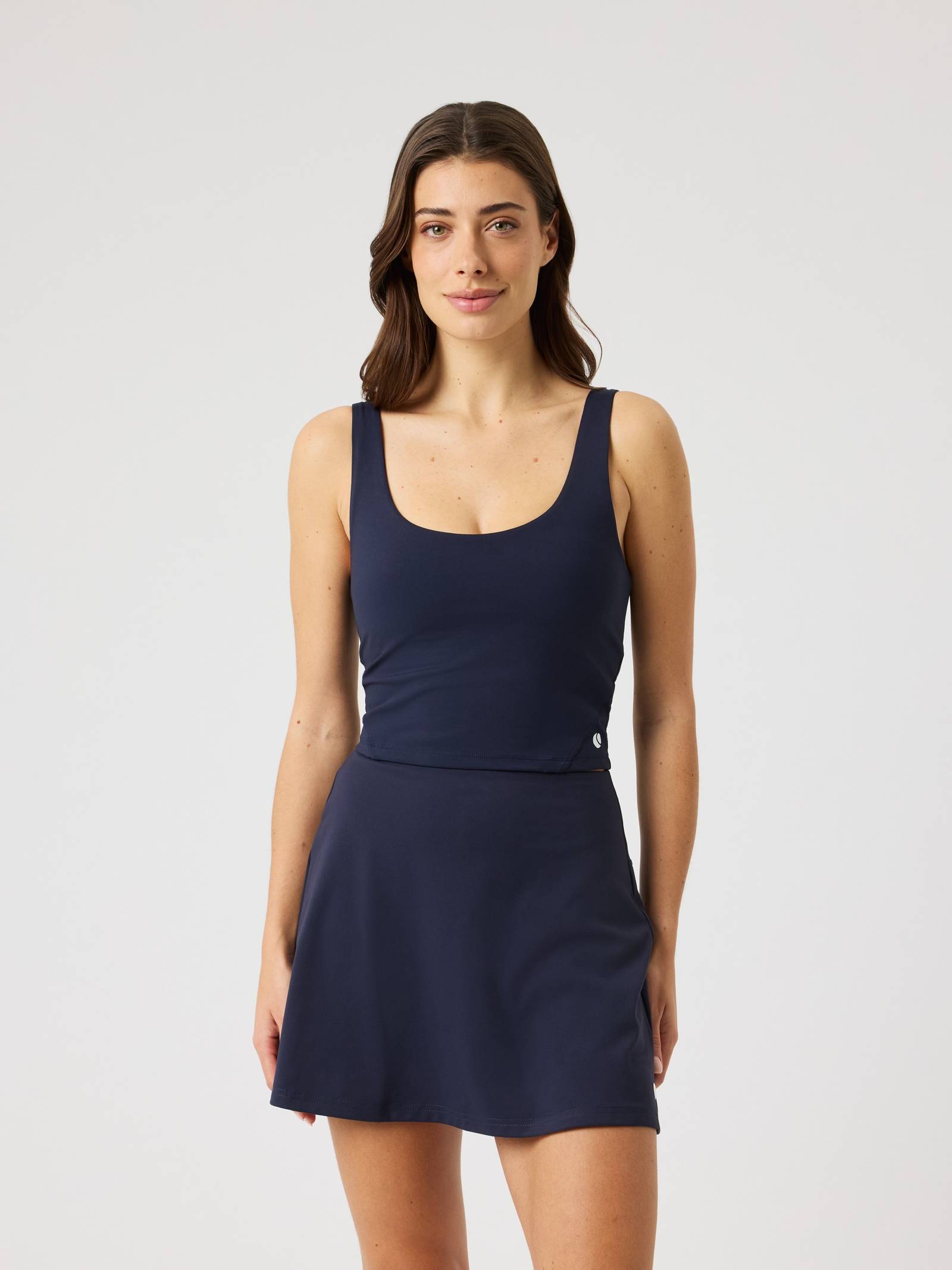 Björn Borg - Ace 2 In 1 Cropped Tank Night sky Women - Image 1