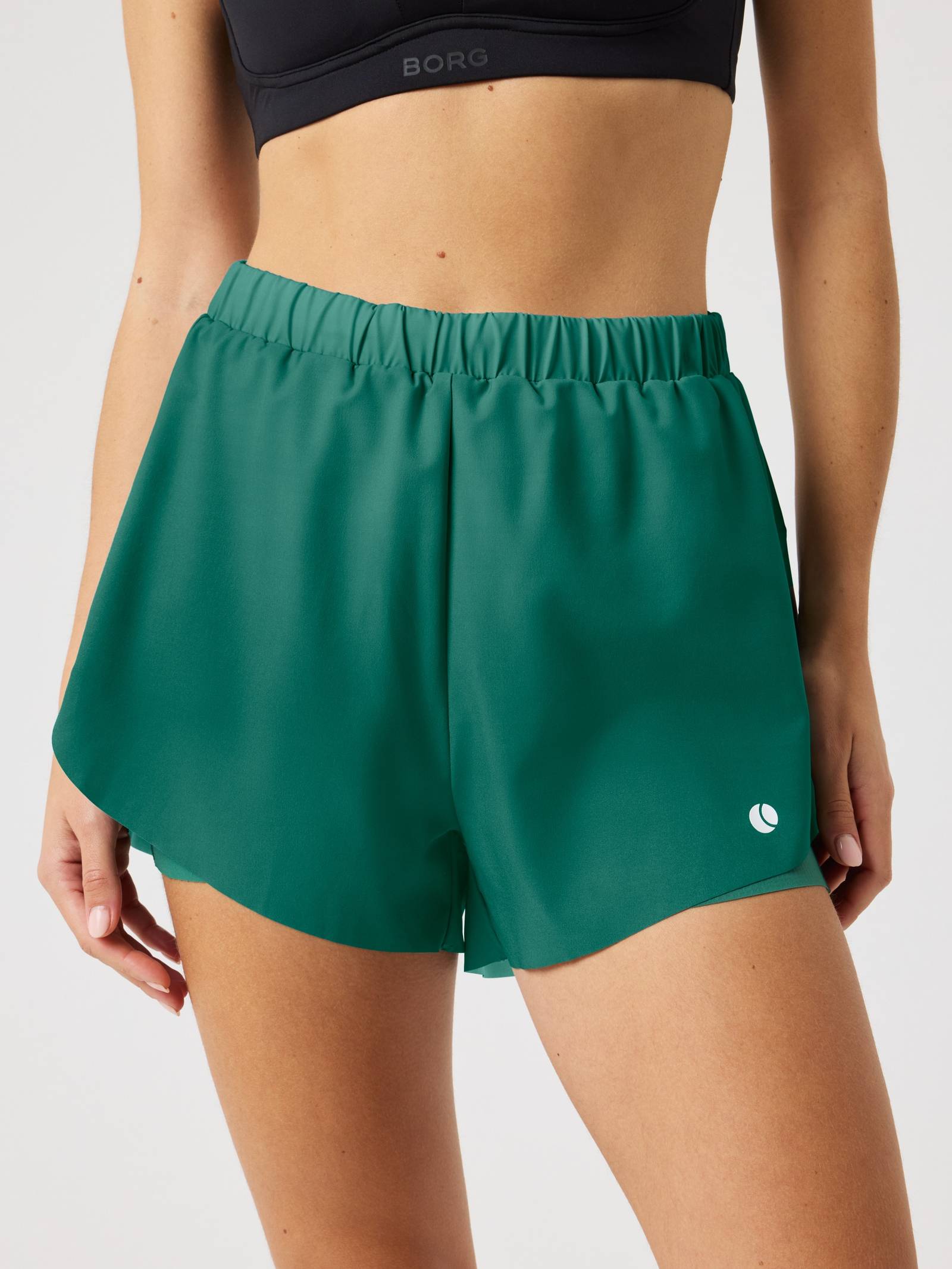 Björn Borg - Ace 2 In 1 Shorts Posy Green Women - Image 1