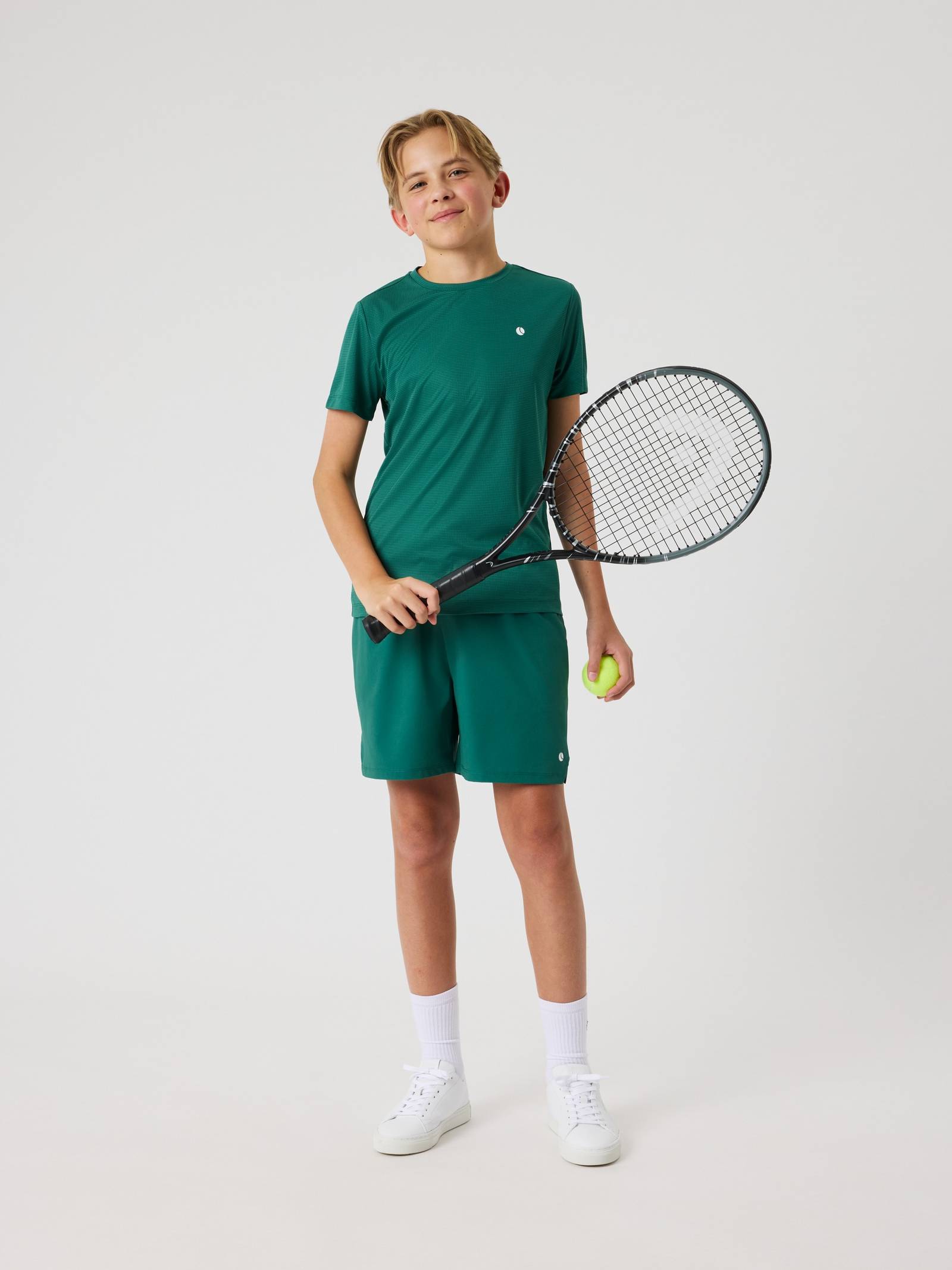 Björn Borg - Ace Racquet Shorts Posy Green Kids - Image 1