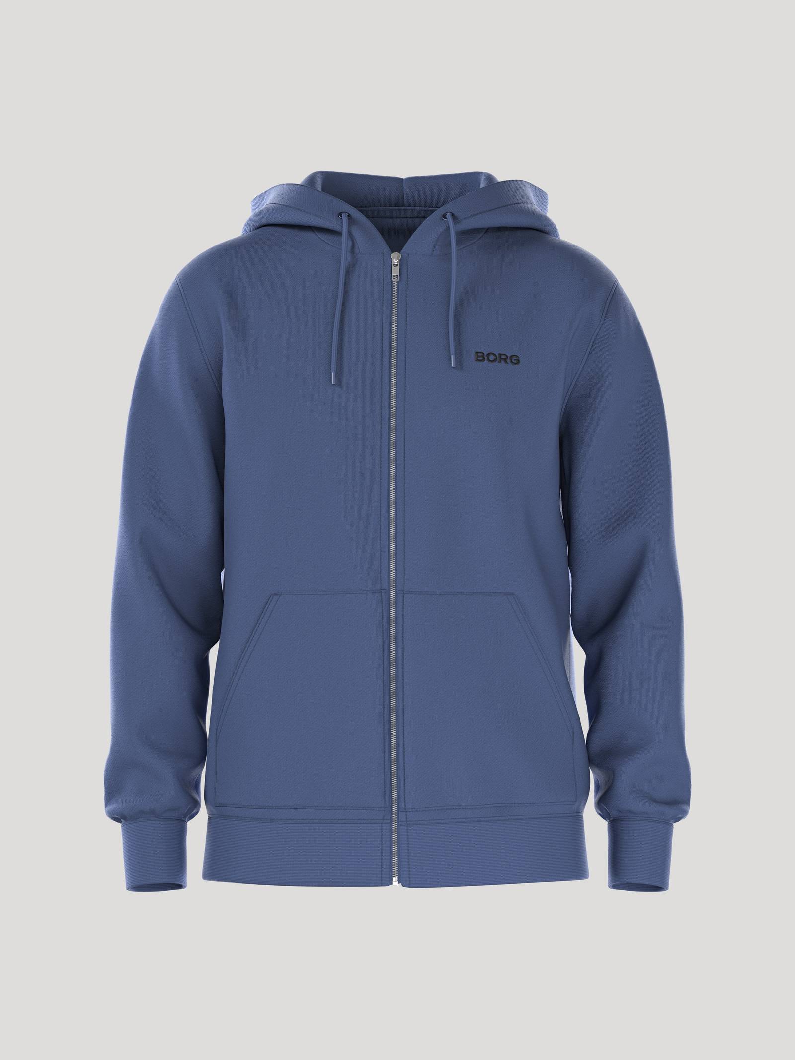 Björn Borg - Borg Essential 4 Zip Hoodie Coastal Fjord Men - Image 1