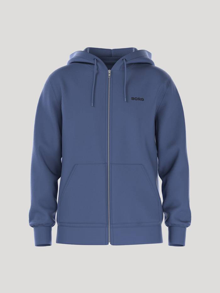 Björn Borg - Borg Essential 4 Zip Hoodie Coastal Fjord