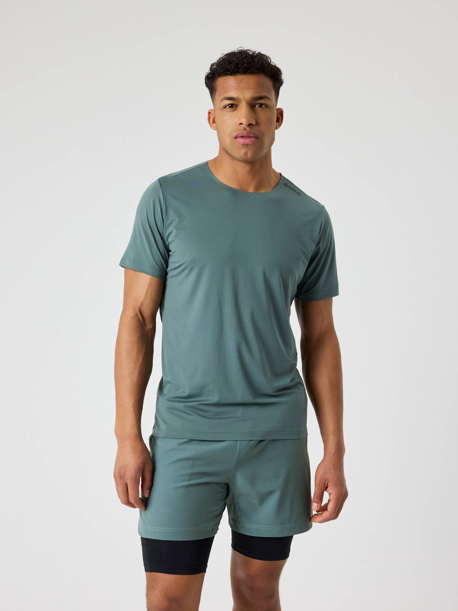 Björn Borg - Borg Feather T-Shirt Balsam Green Men - Image 1