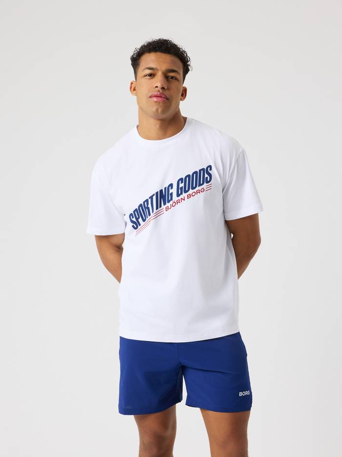 Björn Borg - Borg Gym Oversized T-Shirt Brilliant White