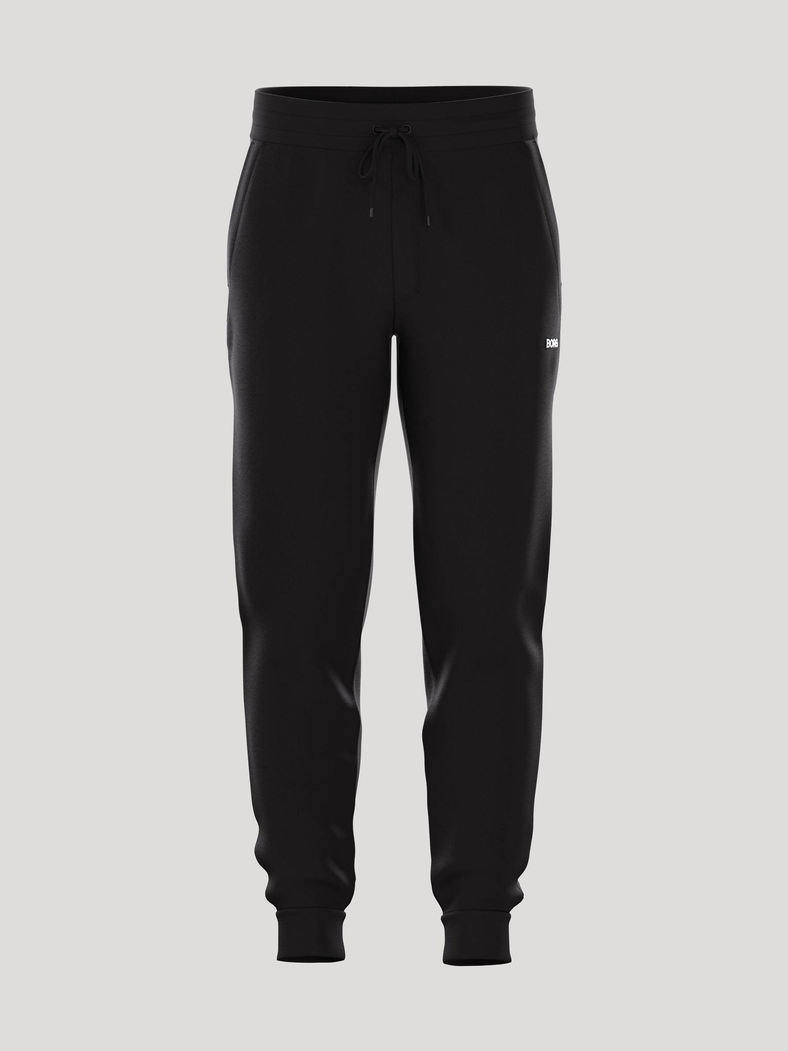Björn Borg - Borg Essential 4 Tapered Sweatpants Black Beauty Heren - Image 1