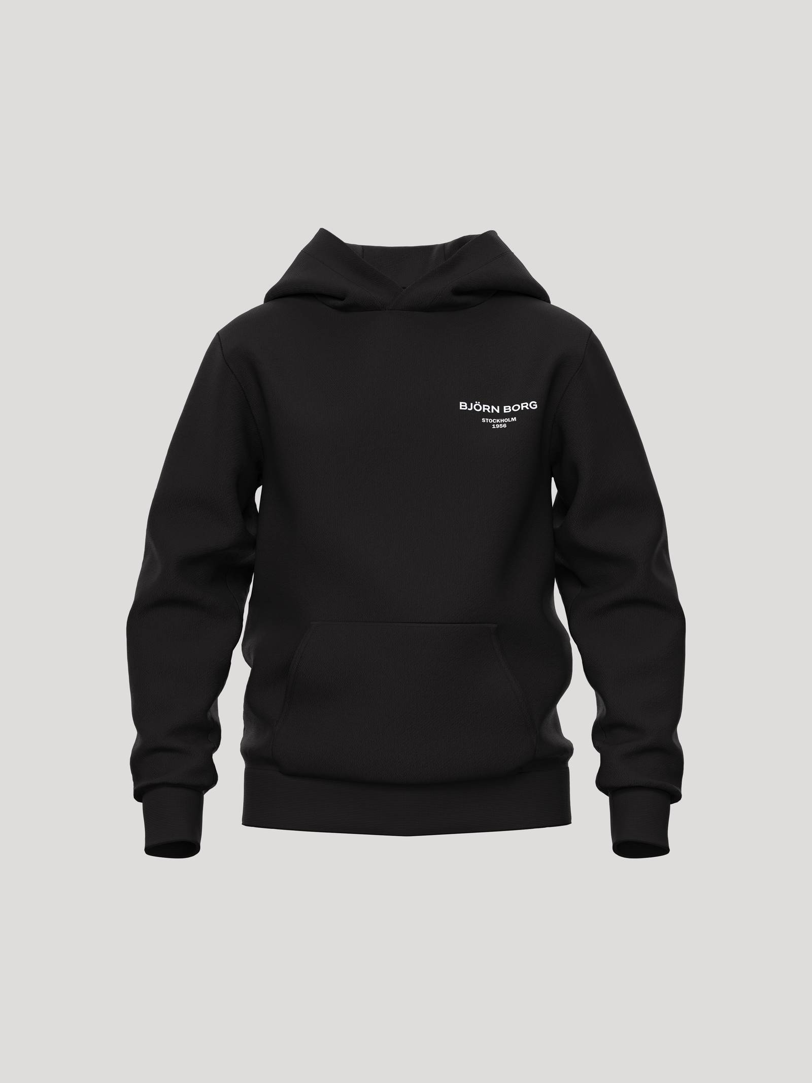 Björn Borg - Borg Essential 1 Hoodie Black Beauty Kinderen - Image 1