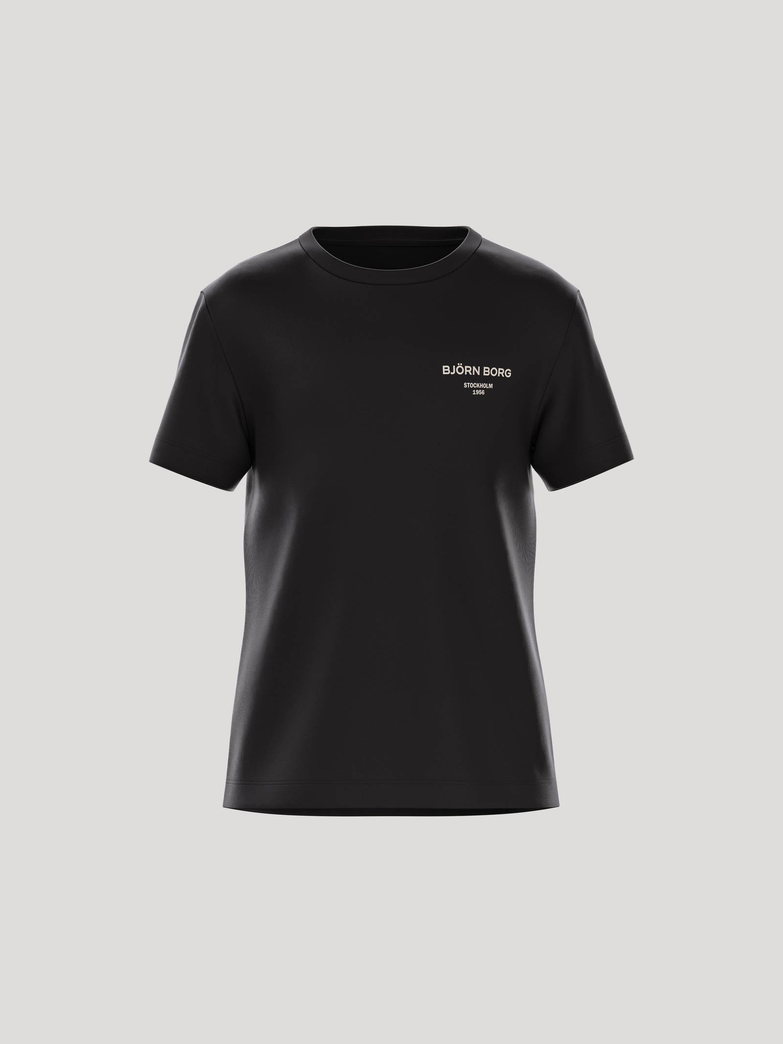 Björn Borg - Borg Essential 1 T-Shirt Black Beauty Kids - Image 1