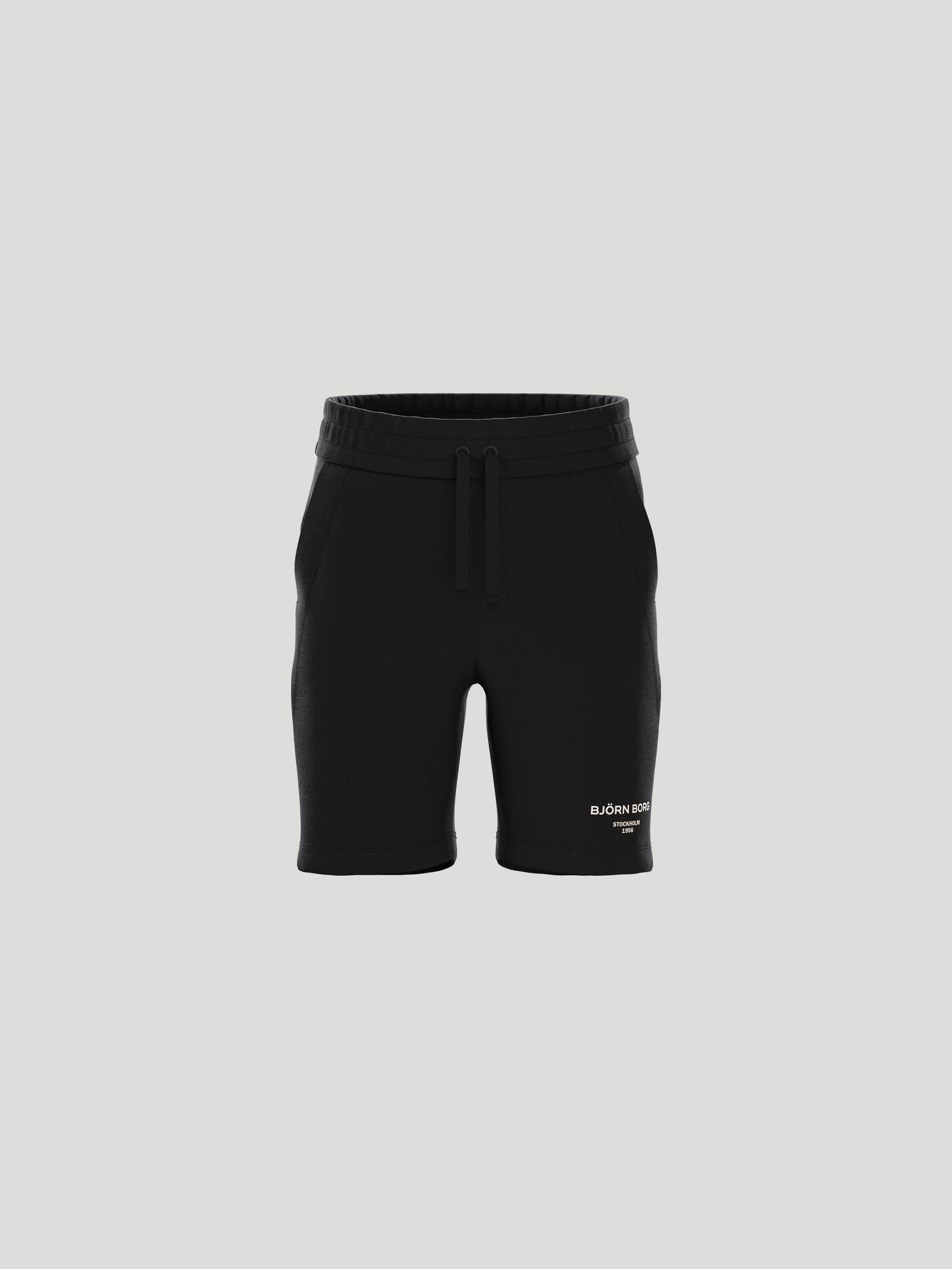 Björn Borg - Borg Essential 1 Sweatshorts Black Beauty Kids - Image 1