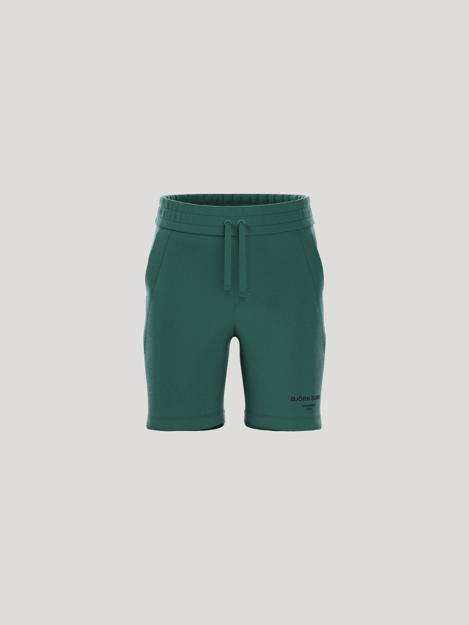 Björn Borg - Borg Essential 1 Sweatshorts Posy Green Kids - Image 1