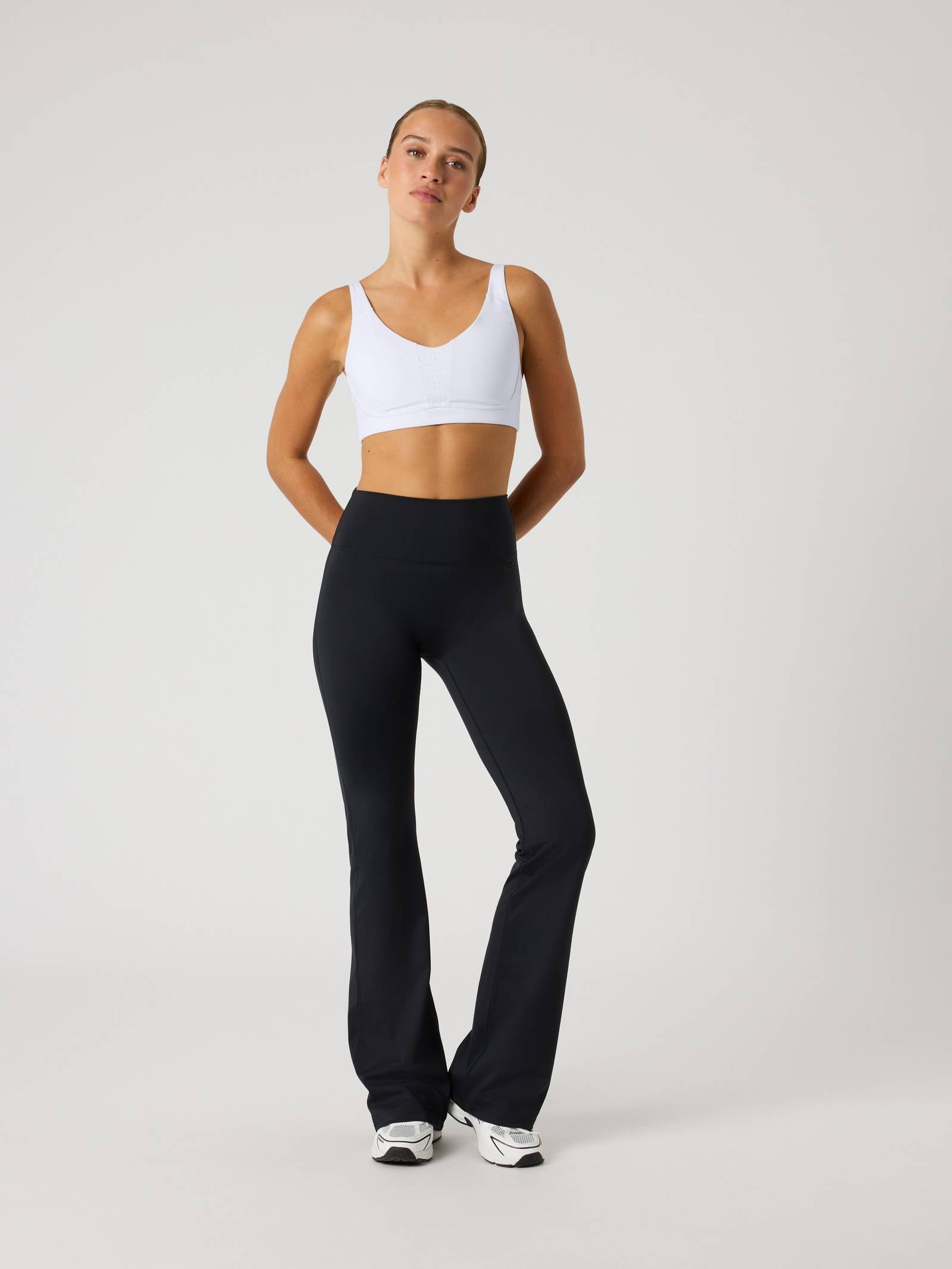 Björn Borg - Borg Flare Tights Regular Black Beauty Women - Image 1