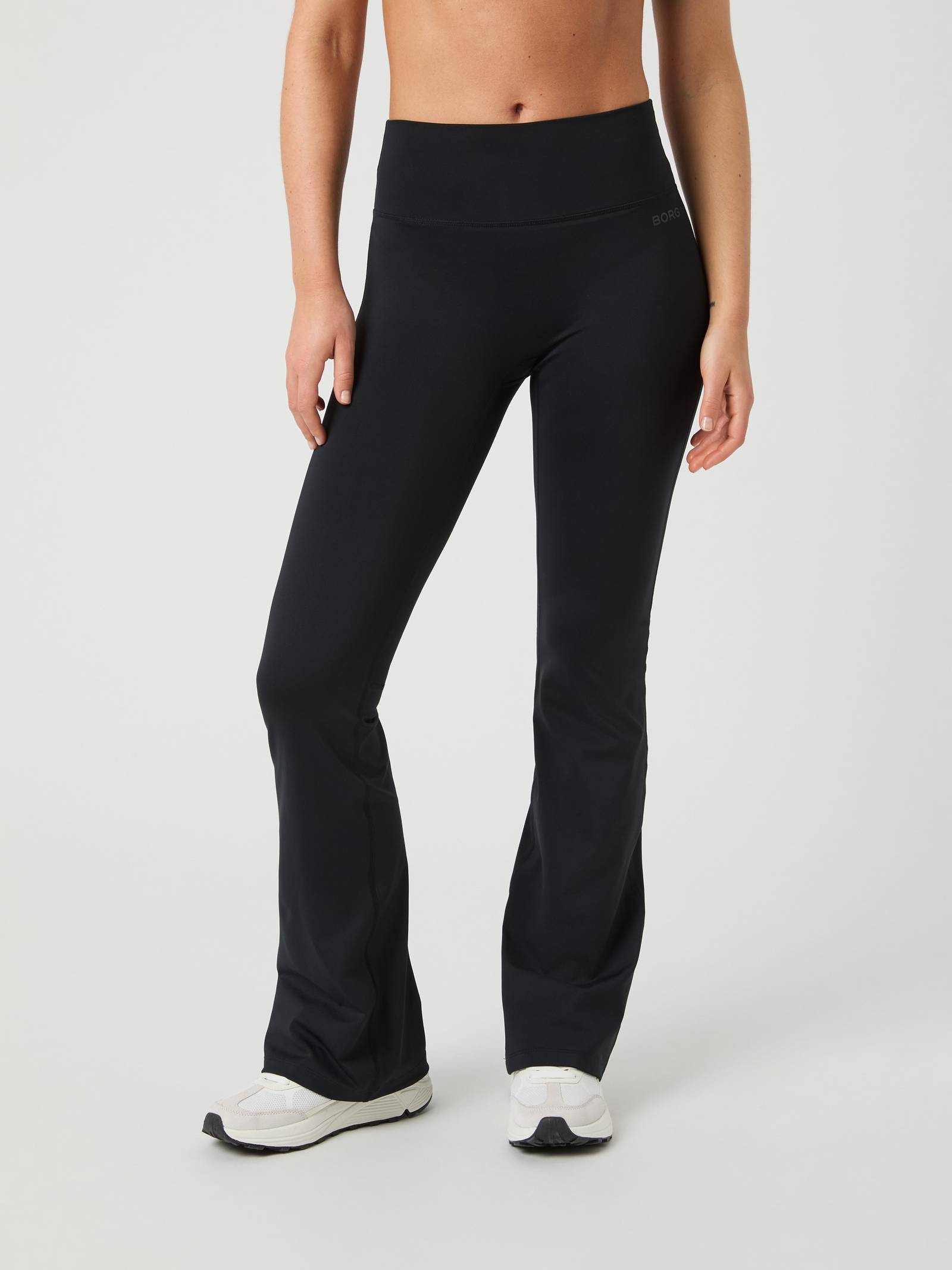 Björn Borg - Borg Flare Tights Short Black Beauty Women - Image 1