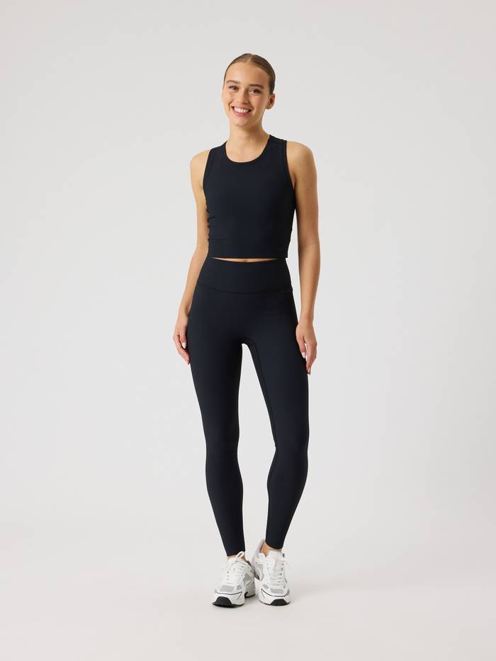 Björn Borg - Studio Ribbed Tights Black Beauty